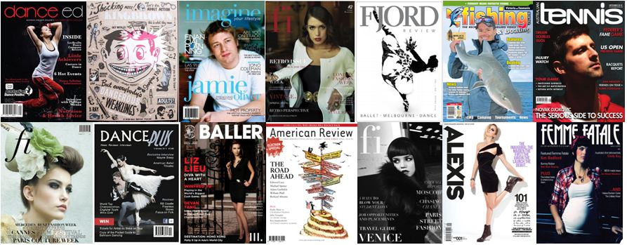 Examples of Magazines using our barcodes Examples of Magazines using our Barcodes